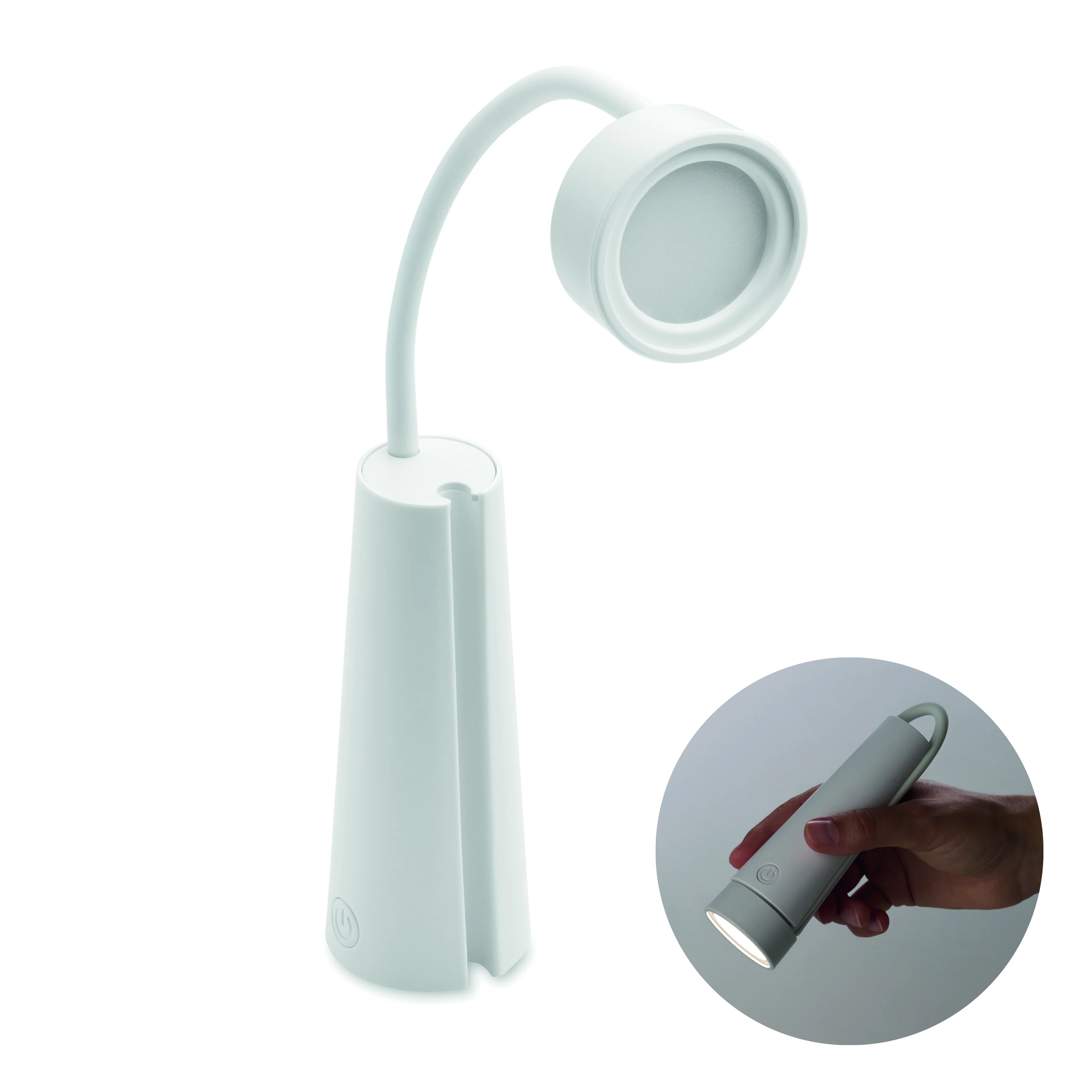 2-in-1 bureaulamp en zaklamp TORCHLAMP