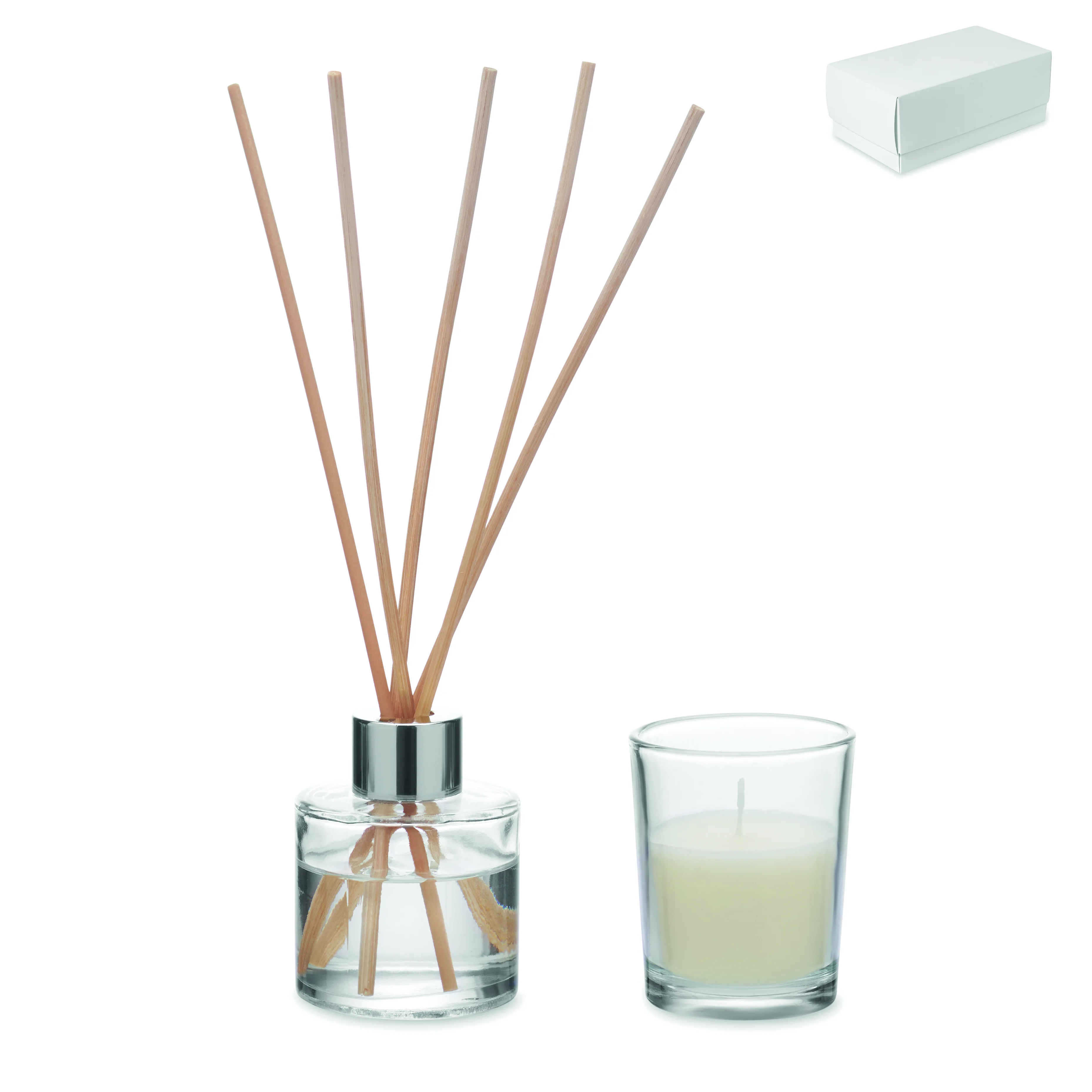 Vanille diffuser & kaarsenset MUSKA SET