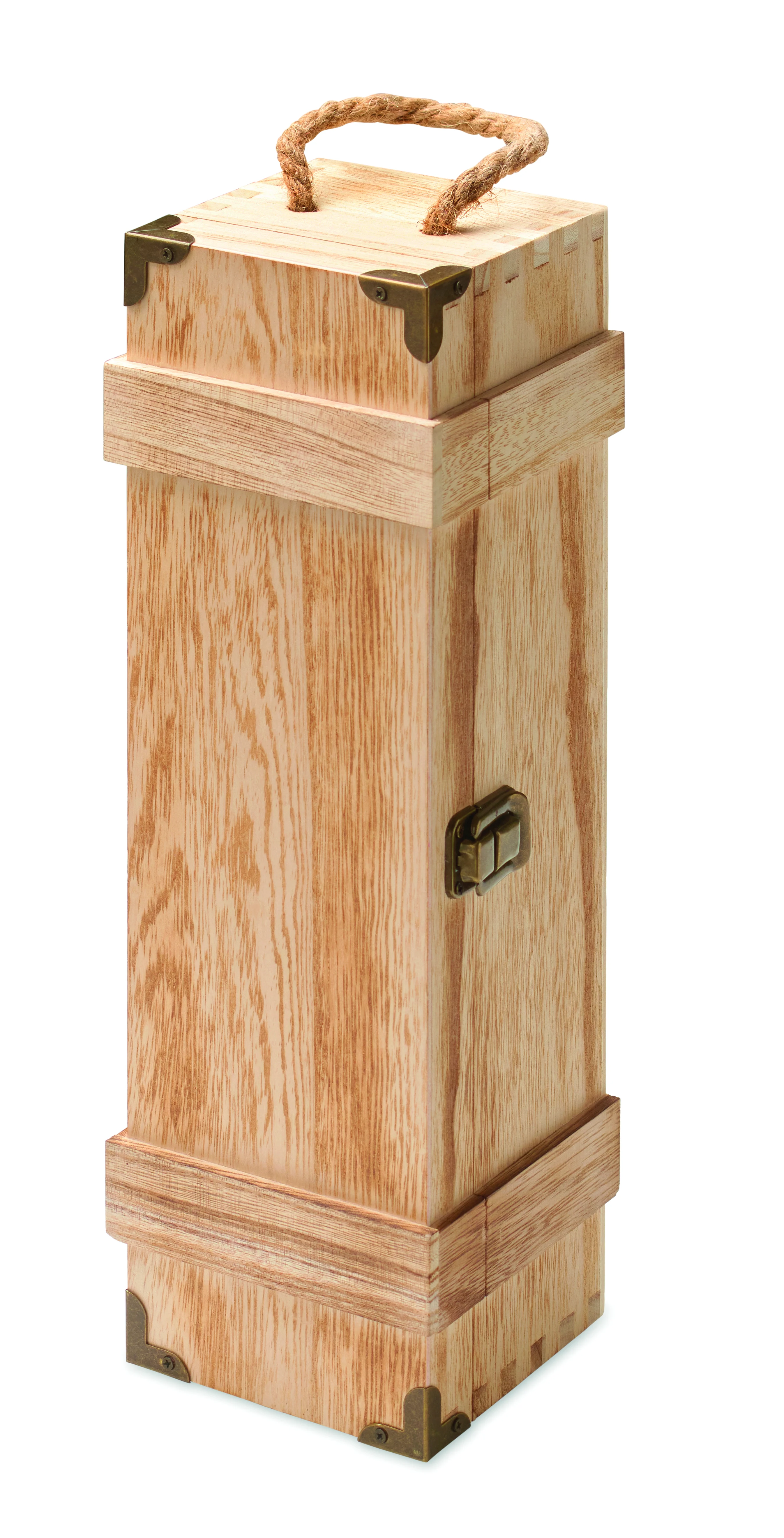 Wijncadeaukist paulowniahout VINBOX +