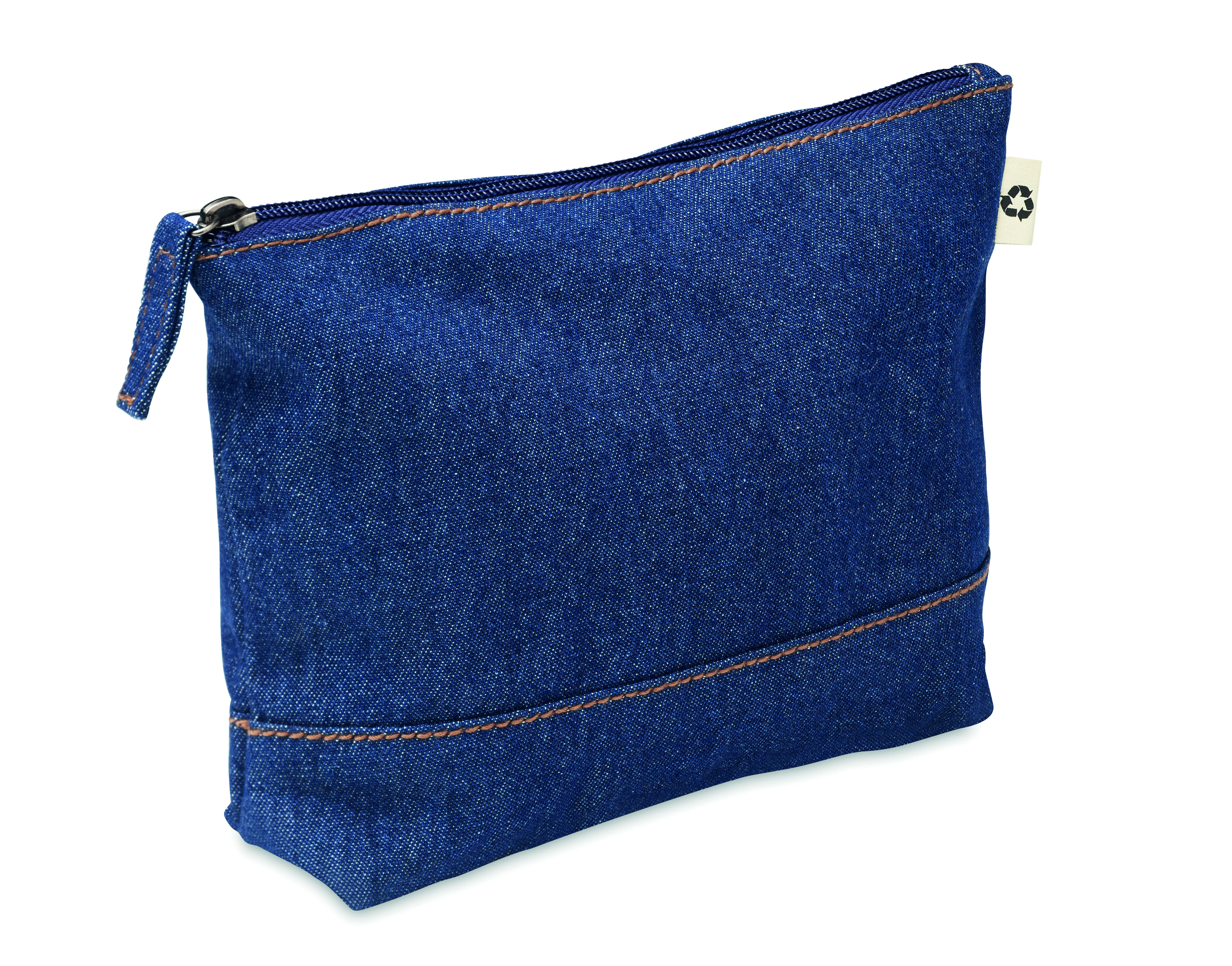 Gerecycled denim toilettasje STYLE POUCH