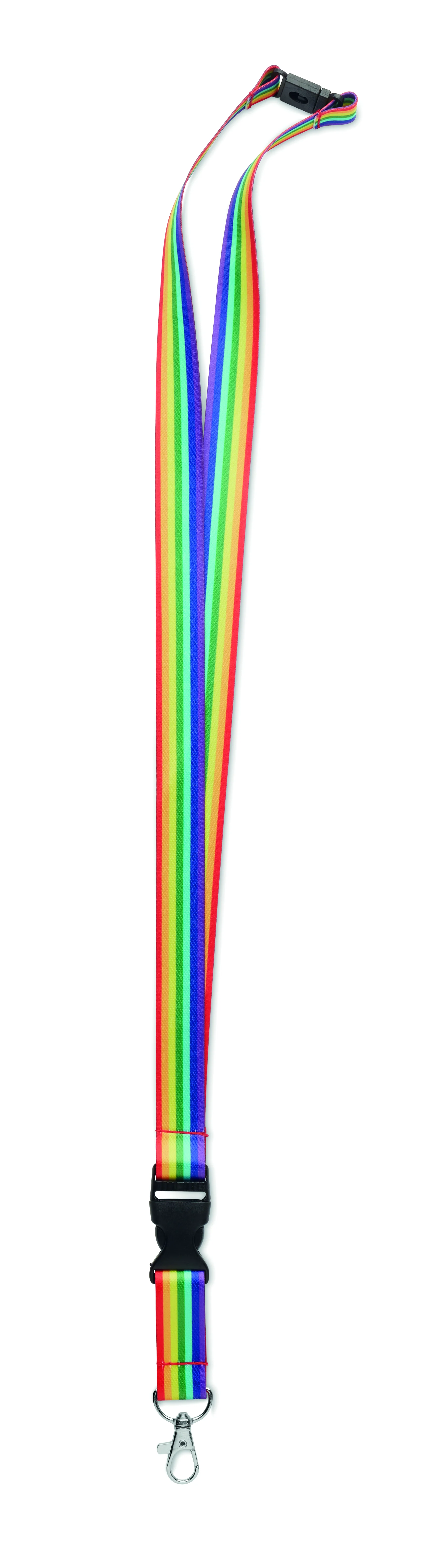 Regenboog RPET sleutelkoord BOWYARD