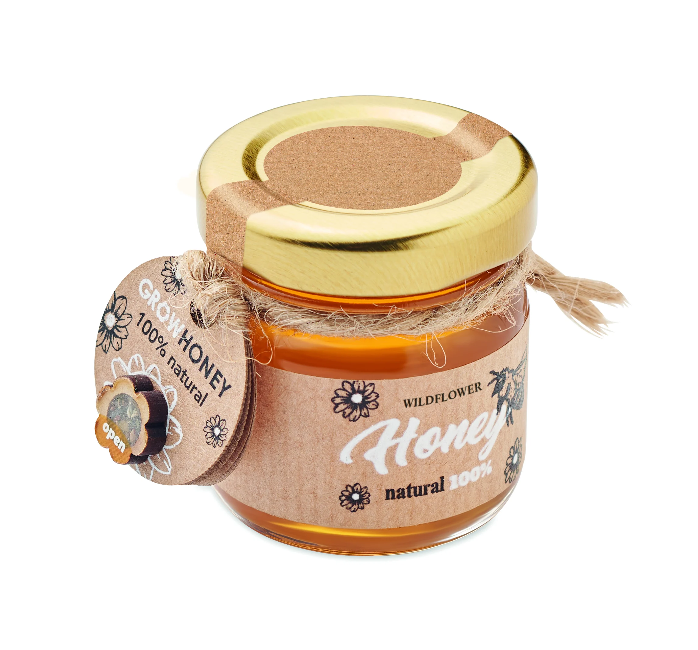 Wilde bloemenhoning pot 50 gr BUMLE