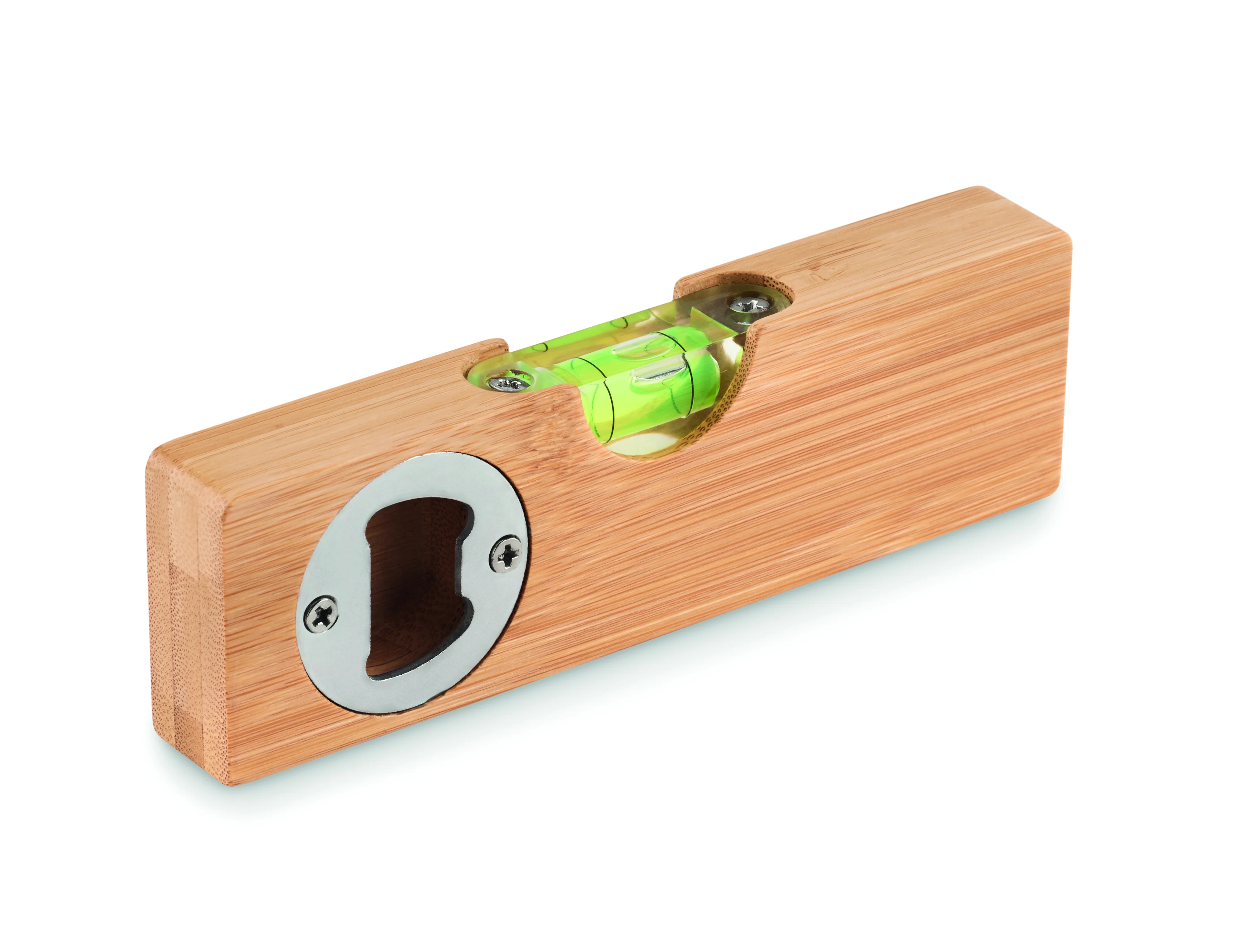 Waterpas met flesopener SPIREN