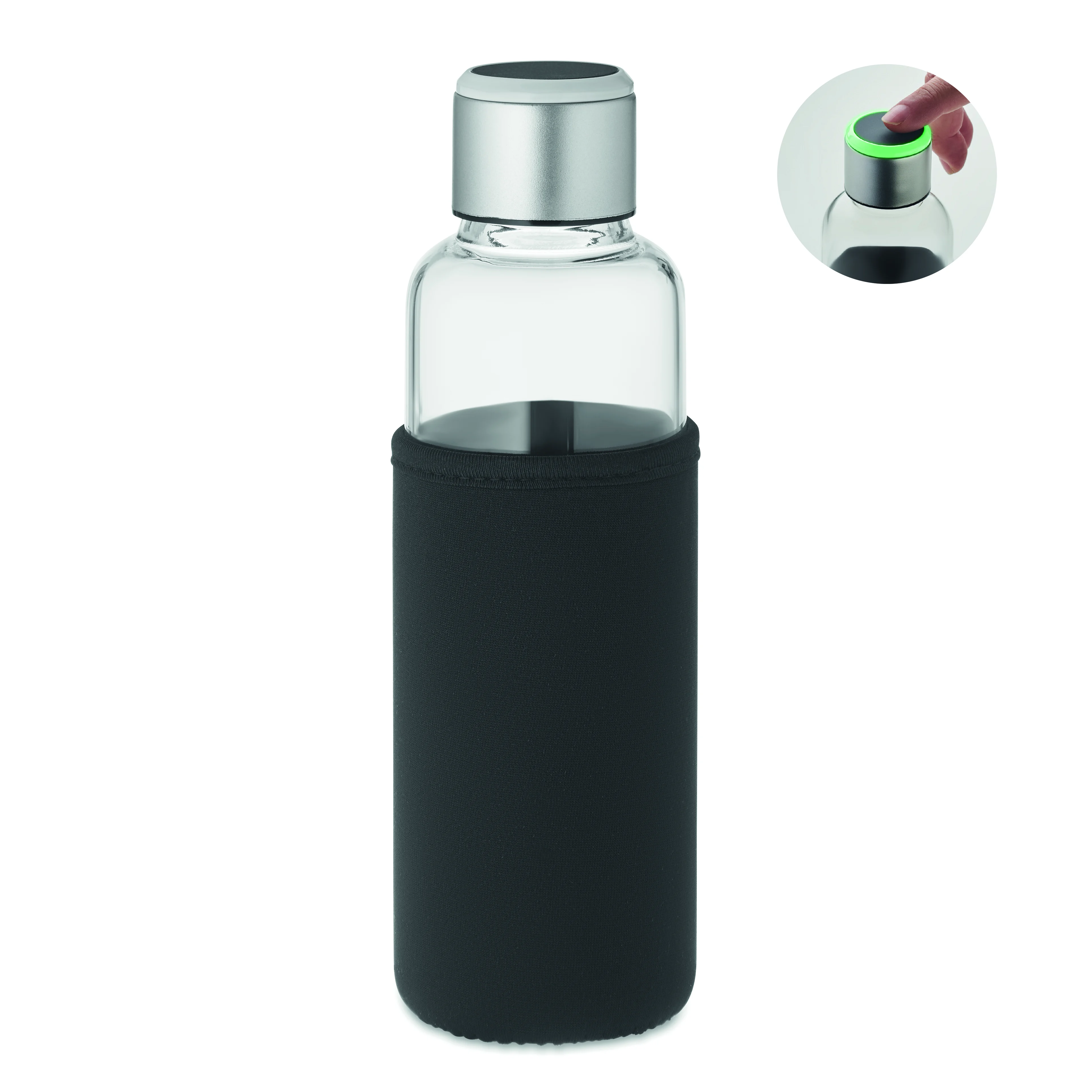Glazen fles sensor herinnering INDER