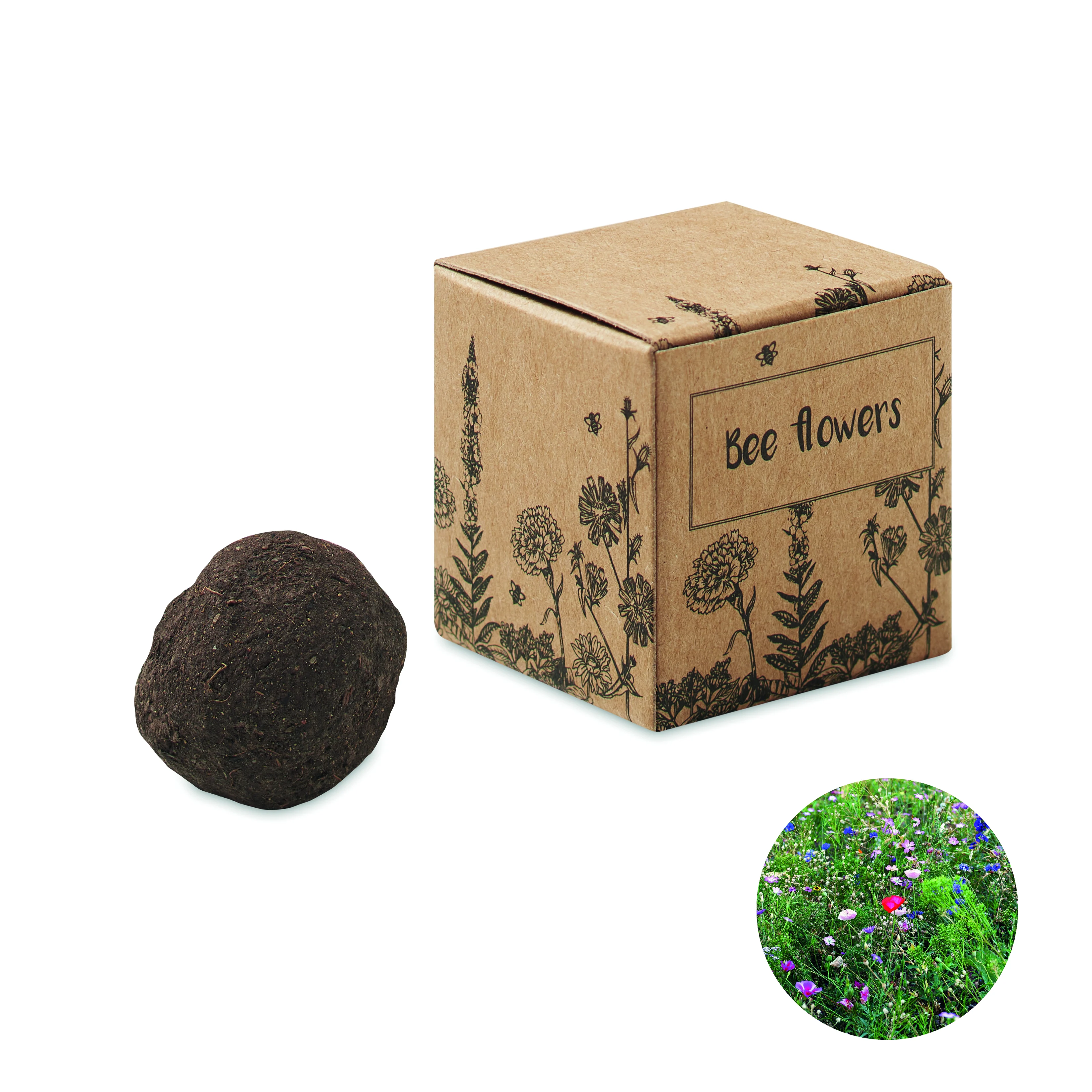 Zaadbom bijenbloemen BOMBI II