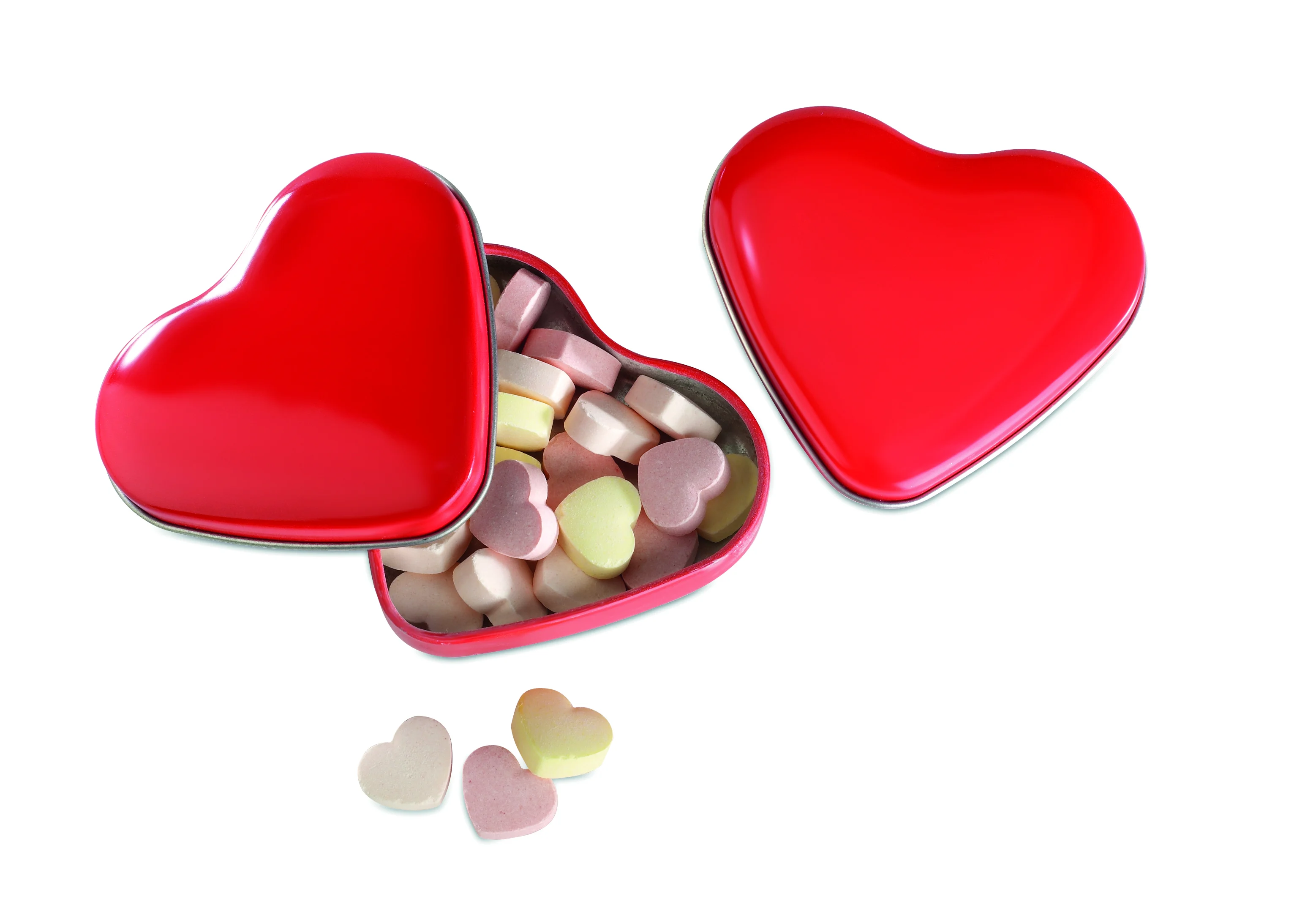 Snoepjes in metalen doosje LOVEMINT