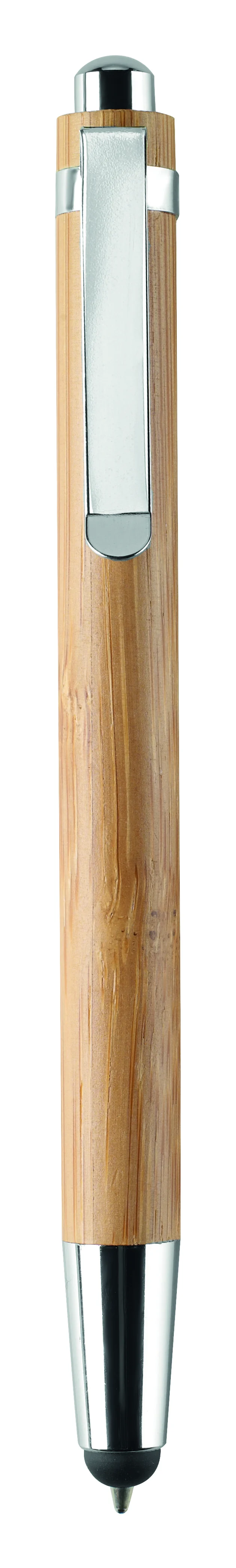Bamboe balpen met touch tip BYRON