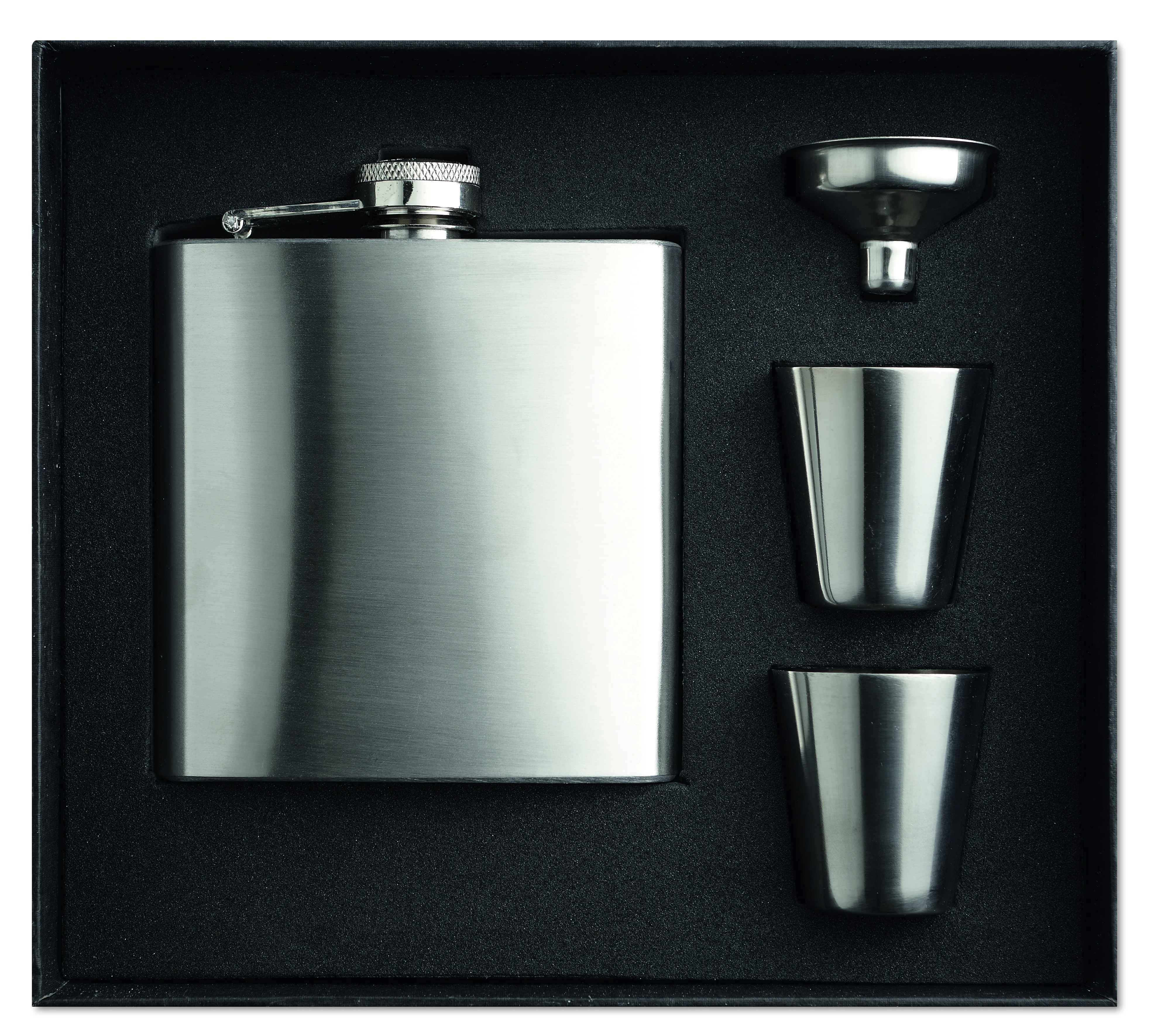 Heupfles met bekertjes SLIMMY FLASK SET