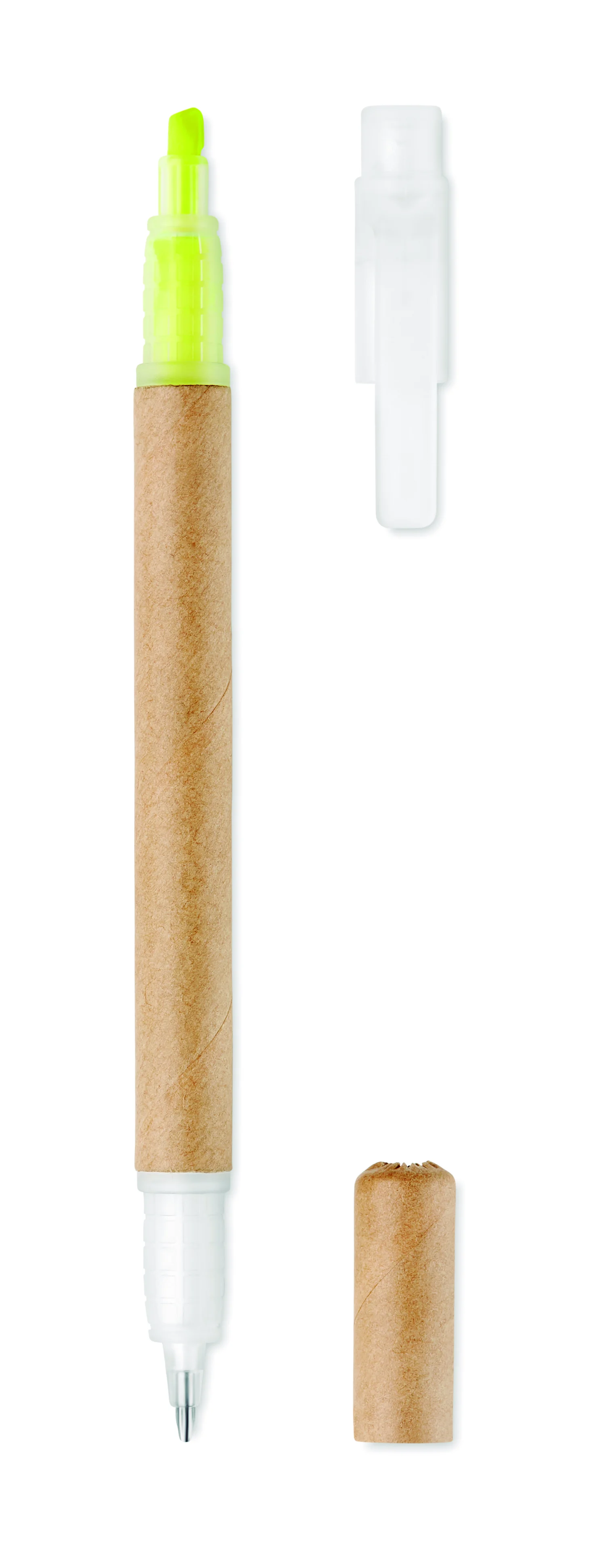 2-in-1 kartonnen balpen DUO PAPER