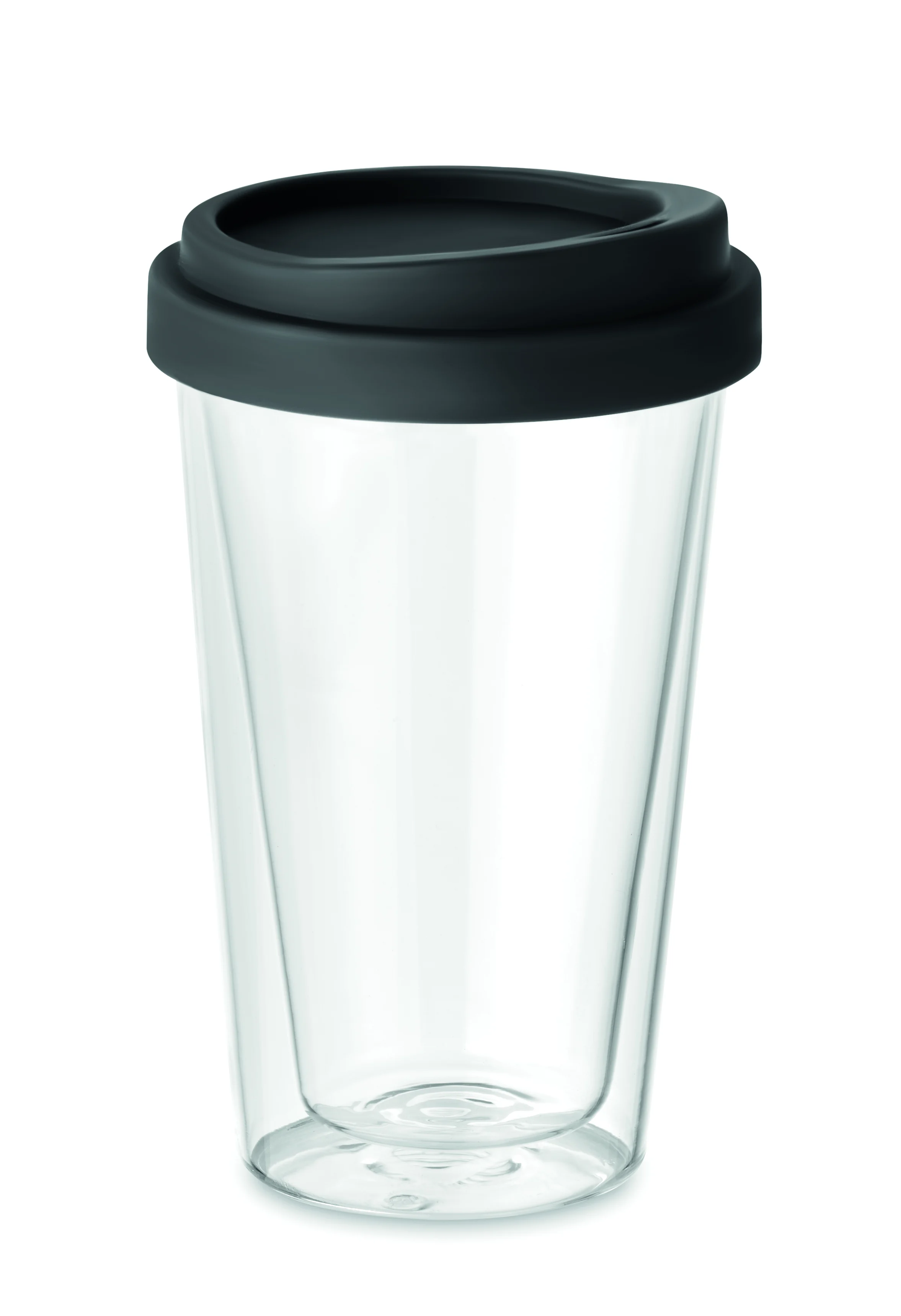 Dubbelwandig glas met deksel BIELO TUMBLER