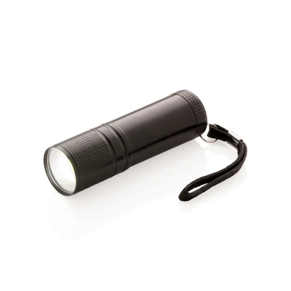 COB zaklamp zwart