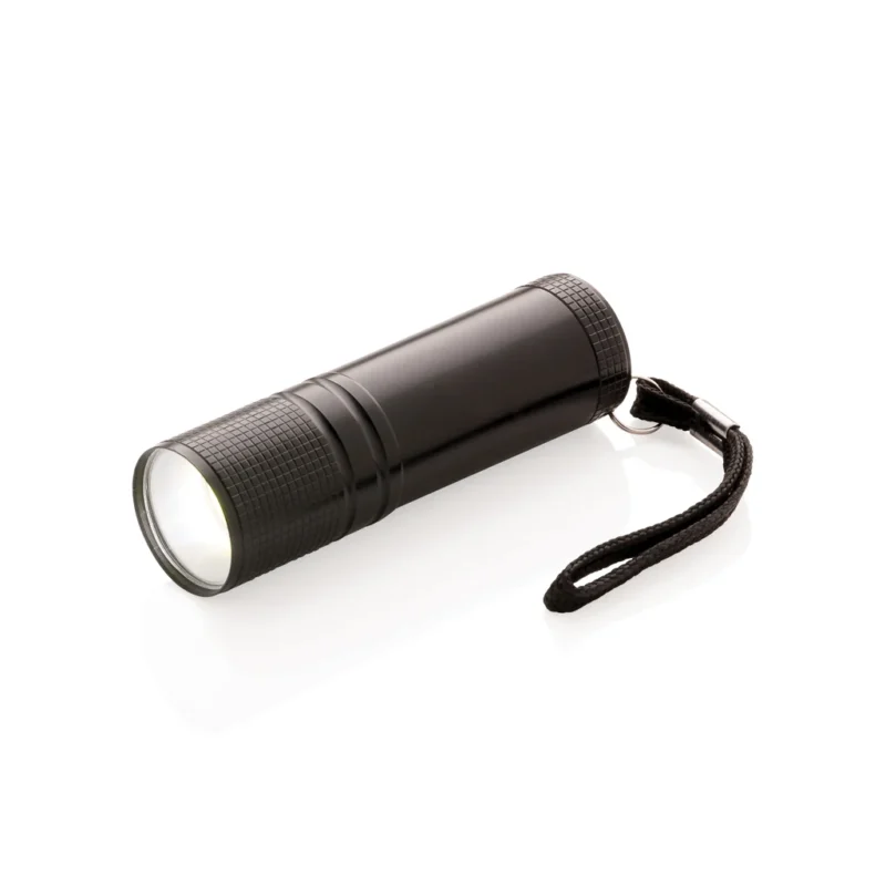 COB zaklamp zwart