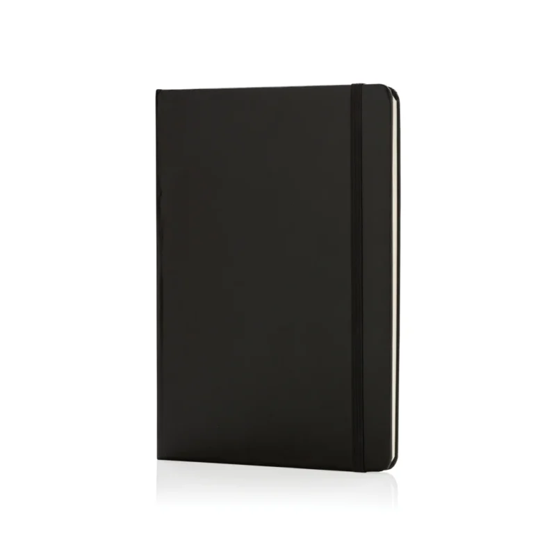 A5 hardcover notitieboek zwart
