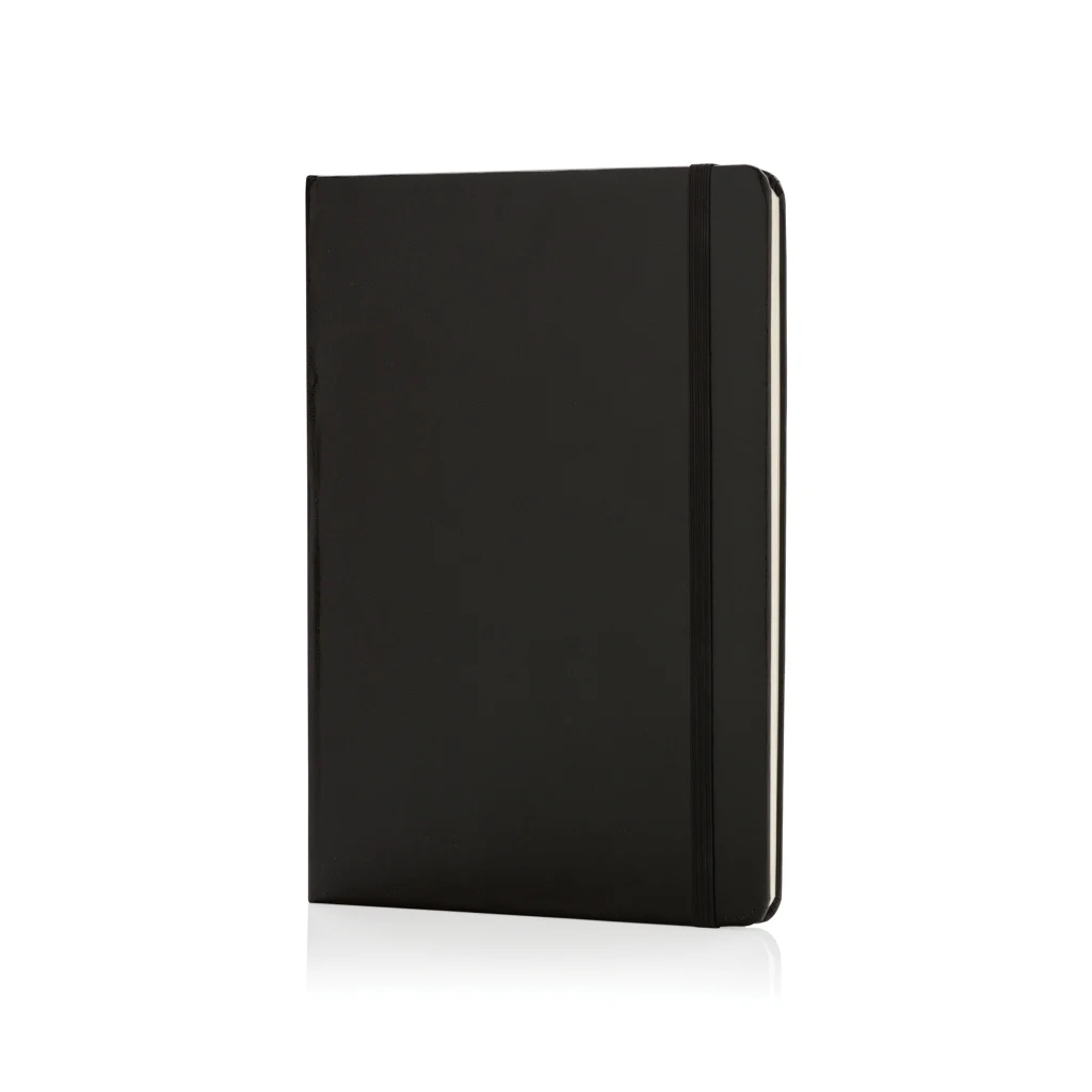A5 hardcover notitieboek zwart