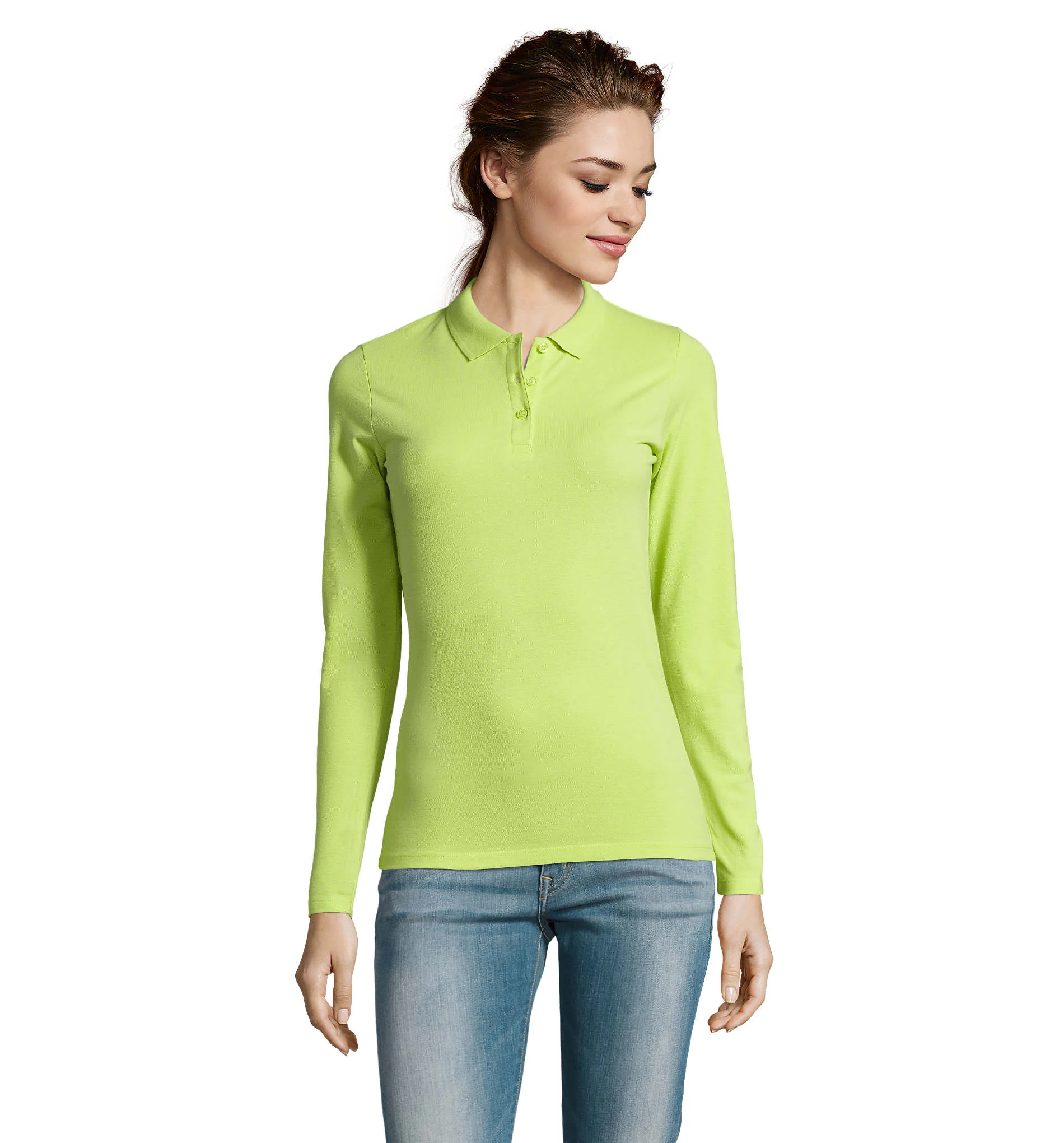 PERFECT DAMES LSL POLO 180 PERFECT LSL WOMEN